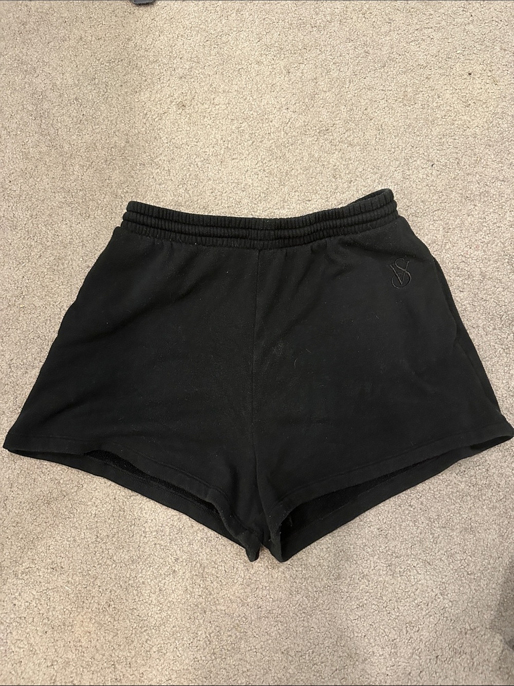 Victoria's Secret Black Athletic Lounge Shorts